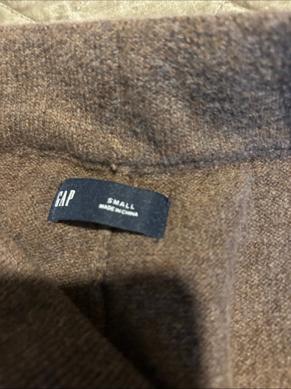 Gap women’s Brown sweater Hoodie and pant Set. Loungewear - Picture 5 of 6